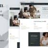 Nutrician – Health and Nutrition Coach Feminine HTML Landing Page Template