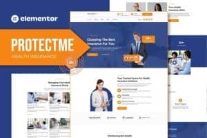 Protectme – Health Insurance Elementor Template Kit