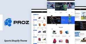 Proz – Sports Store Shopify Theme