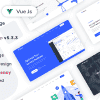 Qexal – Vue Js Landing Page Template