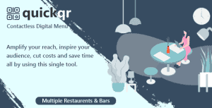 QuickQR Pro – Saas – QR Code Restaurant Menu Maker – Laravel CMS