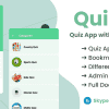 Quizzer – Quiz app with admob ads and Admin App