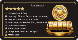 RaffKing – Lottery, Raffle & Shopping App Platform (Web + Admin Panel + Merchant)