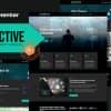 Reactive – Cyber Security Services Elementor Template Kit