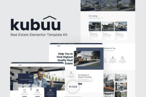 Kubuu – Real Estate Elementor Template Kit