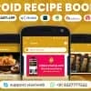 Android Recipe Book App (Cooking,Chef,Healthy Food, Admob with GDPR)