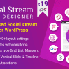 Social Stream Designer – Instagram Facebook Twitter Feed – Social media Feed Grid Gallery Plugin