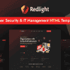 Redlight | Cyber Security & IT Management HTML Template