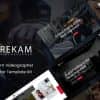 Rekam Kit – Modern Videographer Elementor Pro Template Kit