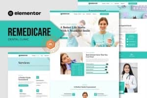Remedicare – Dentist & Dental Clinic Template Kit