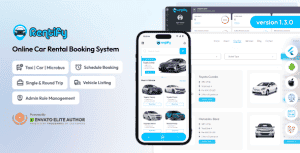 Rentify – Online Car Rental Booking System Full Solution