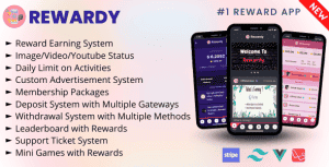 Rewardy – Status App with Reward Points + PWA + Backend