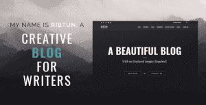 RibTun – WordPress Blog Theme For Writers