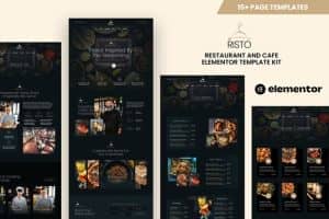 Risto – Restaurant & Cafe Elementor Template Kit