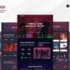 Rockway – Music Band & Musician Elementor Template Kit