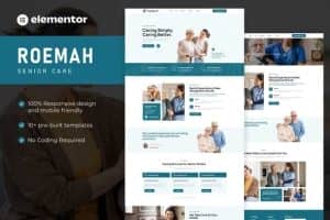 Roemah – Senior Care Services Elementor Template Kit