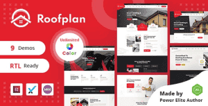 Roofplan – Roofing Services WordPress Theme + RTL