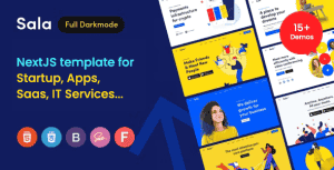 Sala – Startup & SaaS IT Services NextJS Template