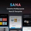 Sana – NextJS Creative Multipurpose Template