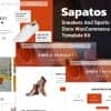 Sapatos – Sneakers & Sports Shoes Store WooCommerce Elementor Template Kit