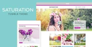 Saturation Tumblr Theme