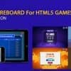 Scoreboard for HTML5 Games