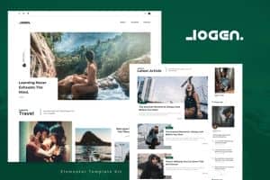 Logen – Lifestyle Blog Elementor Pro Template Kit