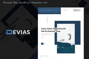 Devias – Blog & Magazine Elementor Pro Template Kit