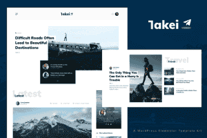 Takei – News & Magazine Elementor Pro Template Kit