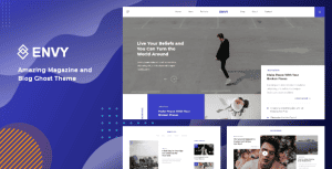 Envy – Blog and Magazine Ghost Theme
