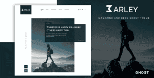Barley – Blog and Magazine Ghost Theme