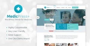 MedicPress — Medical WordPress Theme for Clinics and Private Doctors
