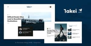Takei – Blog and Magazine HTML Template