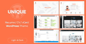 Resume / CV/ vCard