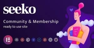Seeko – Community Site Builder WordPress Theme