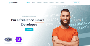 Selfown – PHP Personal Portfolio Template