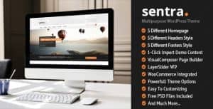 Sentra – Corporate Multipurpose WordPress Theme