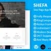 Shefa – One Page App WordPress Theme