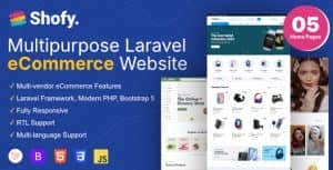Shofy – eCommerce & Multivendor Marketplace Laravel Platform
