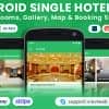 Android Single Hotel Application with Rooms, Gallery, Map & Booking System