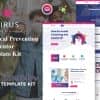 Sirus – Medical Prevention Elementor Template Kit