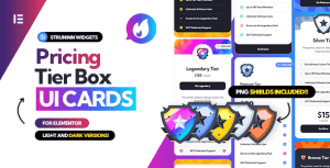 Struninn – Pricing Table – UI Cards for Elementor