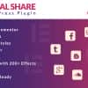Social Share for Elementor WordPress Plugin