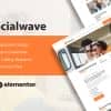 SocialWave – Social Media & Digital Marketing Service Elementor Template Kit