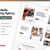 Socion – Social Media Marketing Agency Elementor Pro Template Kit