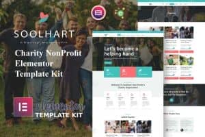 SoolHart – Charity NonProfit Elementor Template Kit