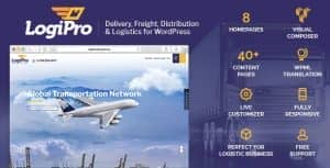 LogiPro – Delivery, Freight, Distribution & Logistics for WordPress