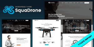 SquaDrone – Drone & UAV Business WordPress Theme