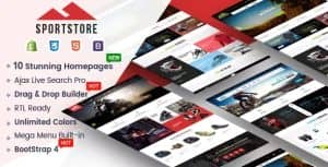 SportStore – Multipurpose Drag & Drop Sectioned Shopify Theme
