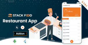 StackFood Multi Restaurant – Food Ordering Restaurant App